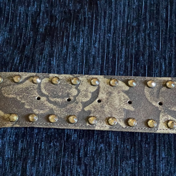 B.B.Simon Swarovski crystal made in USA belt L display picture 3